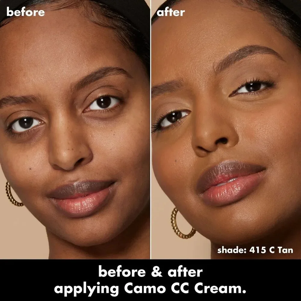 Elf Camo CC Cream Foundation Color Correct SPF30~ Tan 415 C ~1z/30g Exp Dec 26